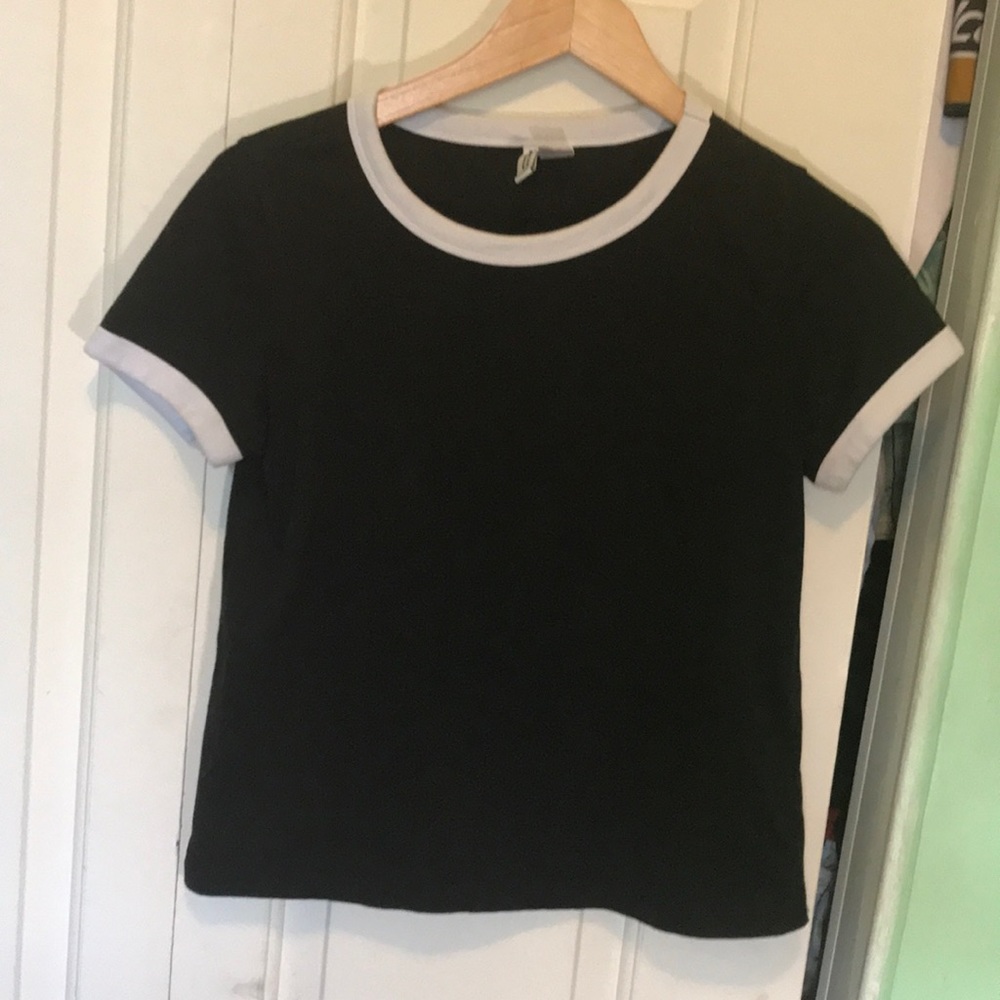 Black and white H&M Top
